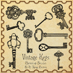 Vintage keys